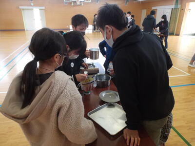 非常食炊き出し