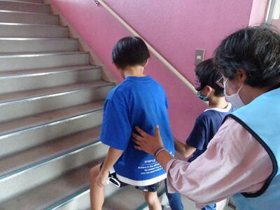 アイマスク体験