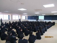 学年集会①
