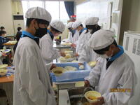 給食準備③