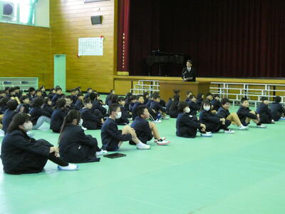 始業式　校長の話